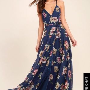 ALWAYS THERE FOR ME WRAP MAXI DRESS